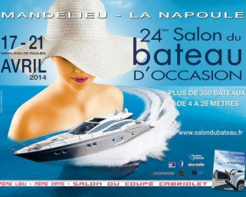 Salon du bateau d'occasion de Mandelieu avril 2014