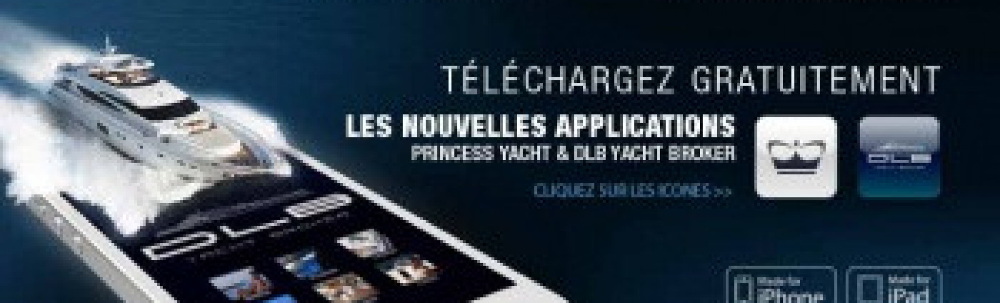 Application iPhone - DLB Yacht Broker - Princess