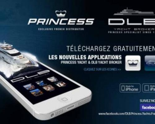 Application iPhone - DLB Yacht Broker - Princess