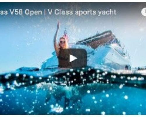 Video of the New PRINCESS V58 Open