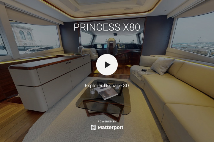 Visite Virtuelle du nouveau PRINCESS X80
