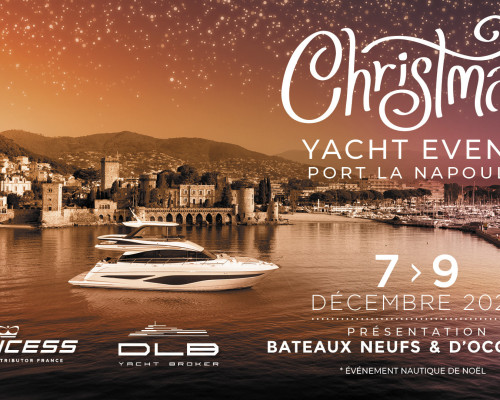 Christmas Yacht Event, December 7-9, at Port de La Napoule