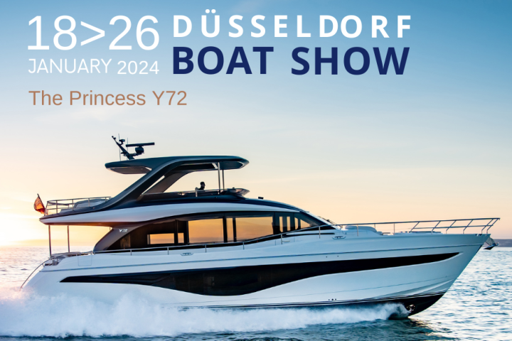 Découvrez les Princess Y72 et Y85 au Boot Düsseldorf