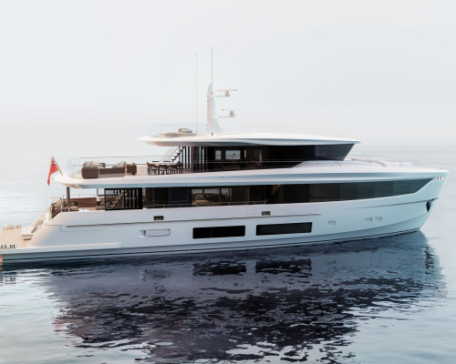 Princess Odyssey 108: first images of a new 33-metre superyacht